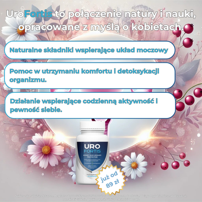 UroFortis – Twój sposób na komfort i zdrowie w każdej kapsułce