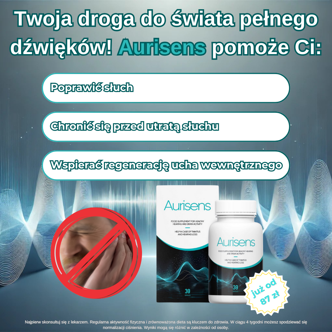 Aurisens – Rewolucyjny Suplement dla Twojego Słuchu