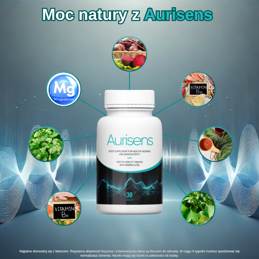 Aurisens – Rewolucyjny Suplement dla Twojego Słuchu
