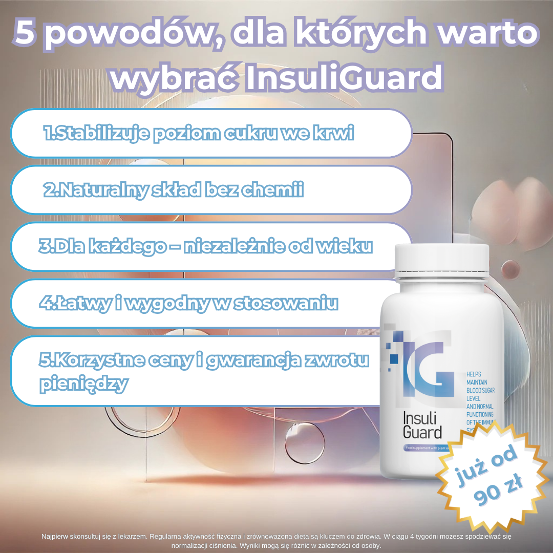 InsuliGuard – Twoja broń w walce o zdrowy poziom cukru!