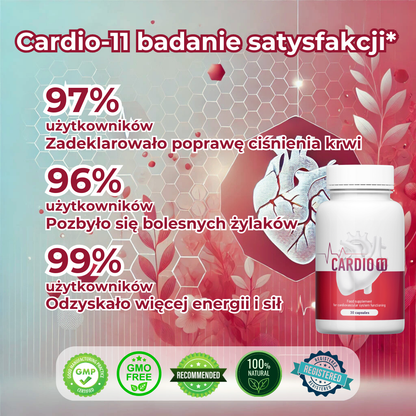 Cardio 11 – 11 składników dla zdrowego serca i silnych naczyń!