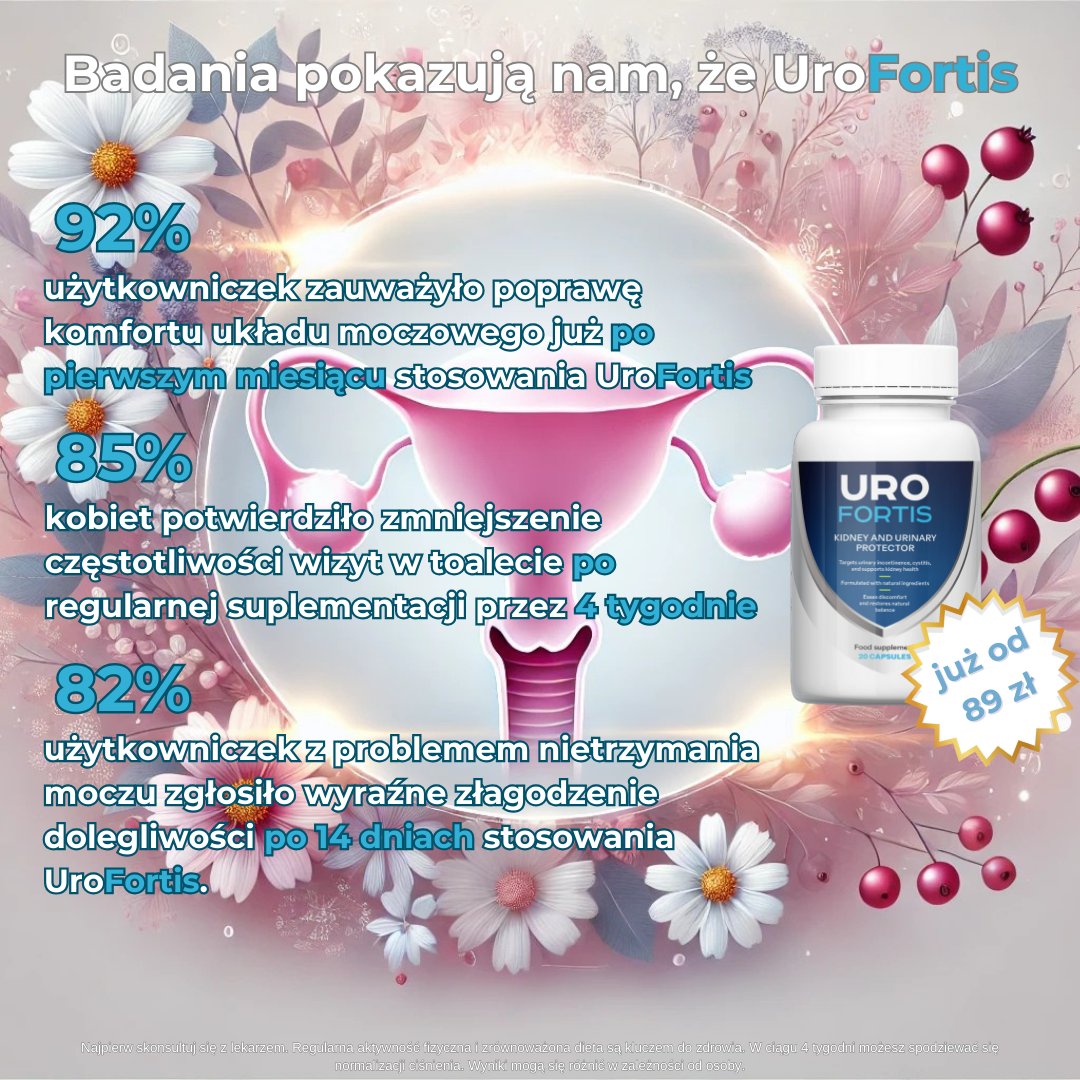 UroFortis – Twój sposób na komfort i zdrowie w każdej kapsułce
