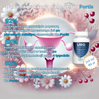 UroFortis – Twój sposób na komfort i zdrowie w każdej kapsułce