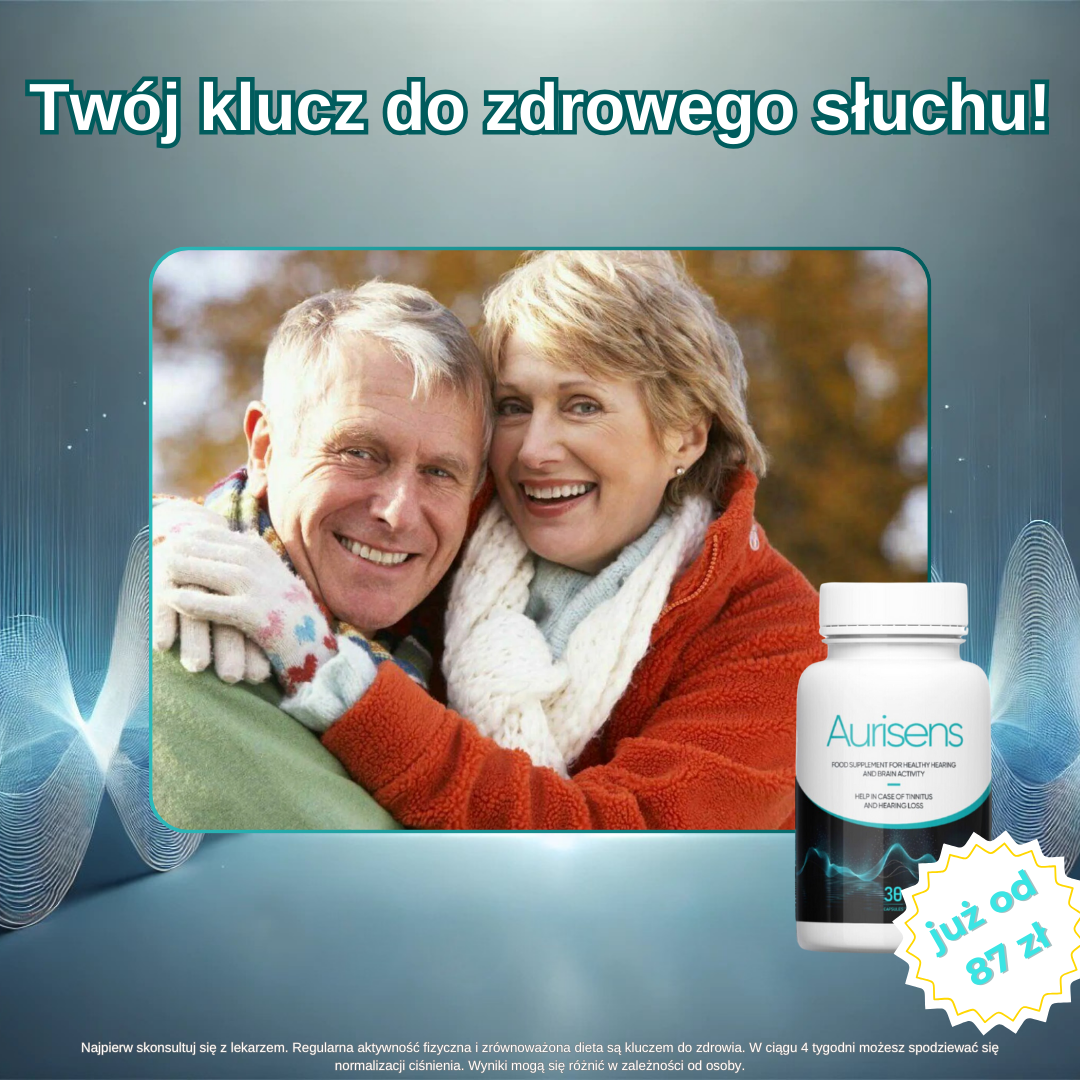 Aurisens – Rewolucyjny Suplement dla Twojego Słuchu